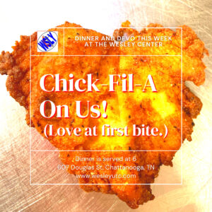 A picture of fried chicken that looks like a heart.